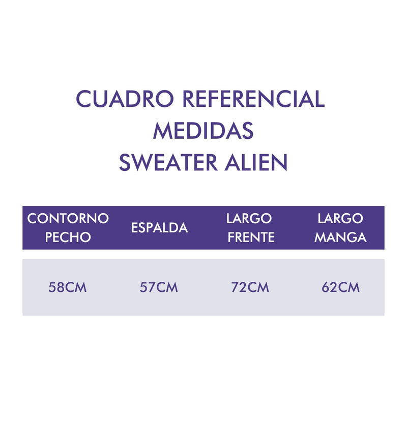 SWEATER ALIEN