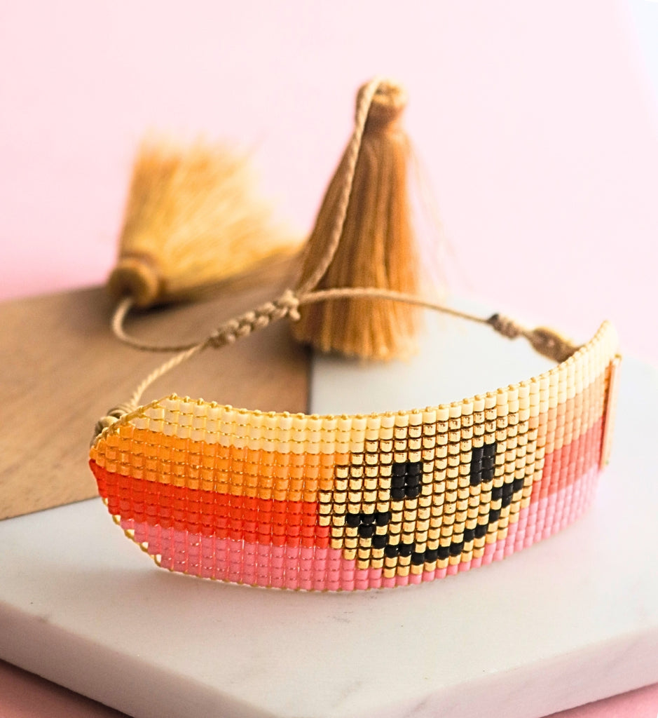 Pulsera carita feliz