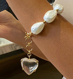 Pulsera perlas chunky