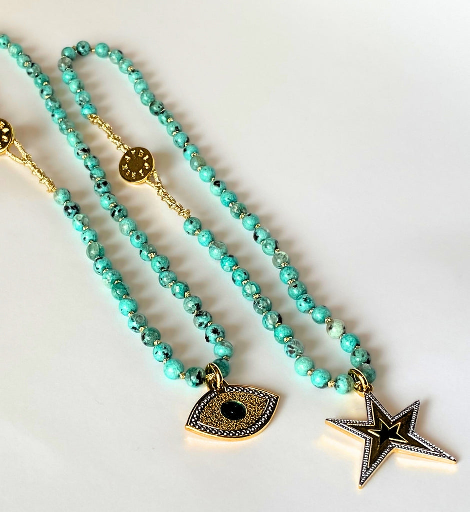 GARGANTILLA TURQUOISE ESTRELLA