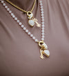 Collar Lovely Cuarzo Rosa
