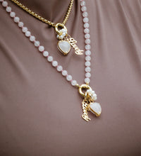 Collar Lovely Cuarzo Rosa