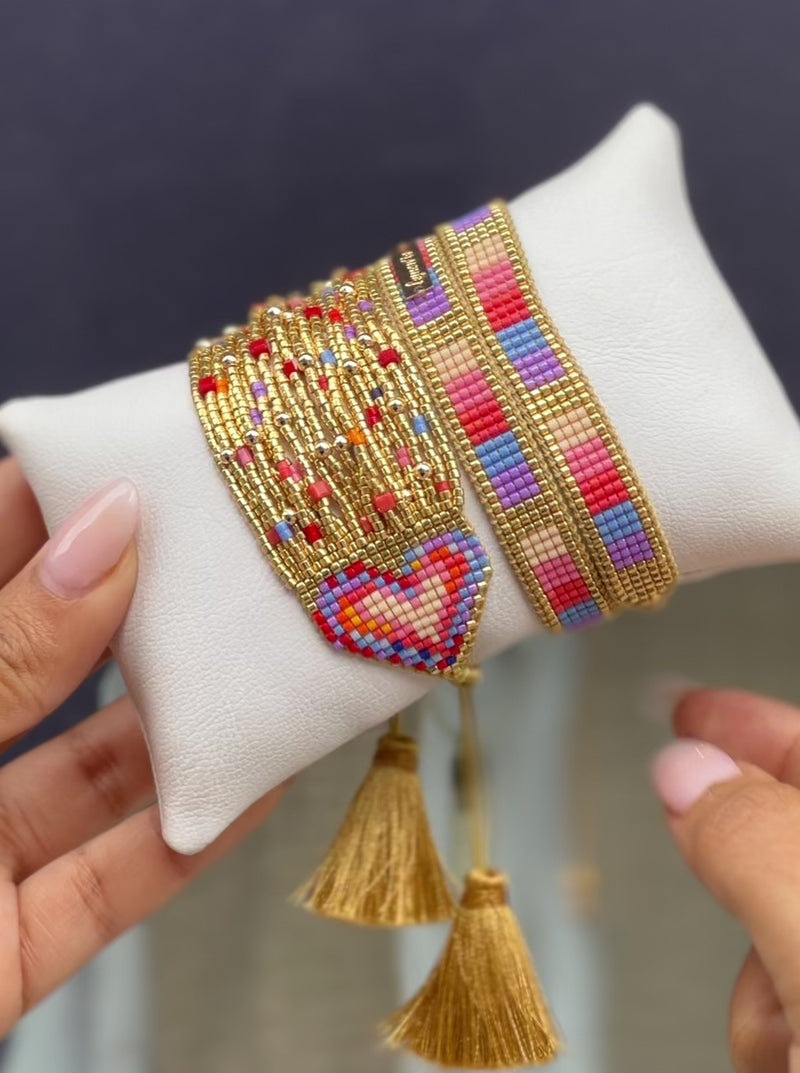 Pulsera Corazón Lateral