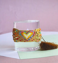 Pulsera corazón con separaciones