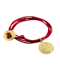 Pulsera Doble Vuelta San Benito Abad