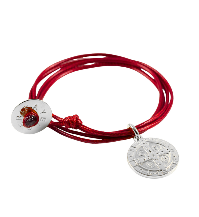 Pulsera Doble Vuelta San Benito Abad