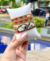 Pulsera doble vuelta Corazones