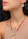 Argollas Rose Aros de Perlas