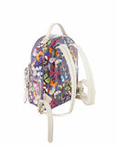 Backpack morado butterflies en Aprilis Online